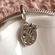thumbnail image 2 of Charm o Dije de Plata de Pintura y Pincel, 2 of 2