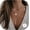 Silver B, variant on Initial Layered Necklaces for Women, 14K-Gold-Plated Coin Letter Necklace Bar Stacking Layer Necklace Multi Bar Layering Y-Necklaces Jewelry for Women