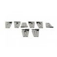 thumbnail image 2 of Kentrol 30576 Polished Silver Door Hinge Set 8 Pieces 4 Door 07-18 Wrangler JK, 2 of 7