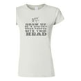 thumbnail image 1 of Junior Grow Up Be A Unicorn Stab People With Your Head Funny DT T-Shirt Tee, 1 of 2