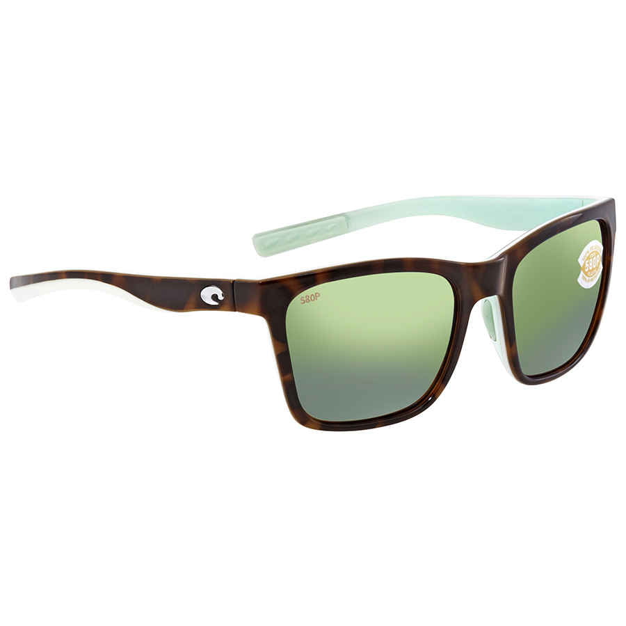 Costa Del Mar Panga Polarized Sunglasses Tortoise Silver 580p PAG 256 Osgp for sale online 