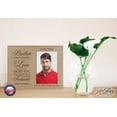 thumbnail image 3 of Personalized Wooden Memorial 8x10 Picture Frame holds 4x6 photo Brother, If Love Could, 3 of 8