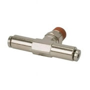Viair 11414-BP 0.12 in. Male National Pipe Thread Swivel T-Fitting - 10 Piece