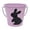 Purple, variant on Easter Tin Candy Bucket - Colored Metal Storage Pail with Handle for Seasonal Treats, Holiday Decor and Gift Presentation