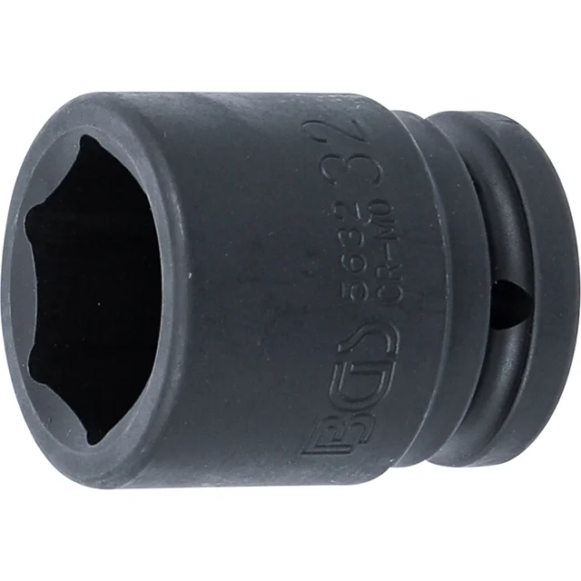 Dado de IMPACTO BGS 5632 Hexagonal 3/4' 32 MM