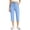 Blue, variant on Womens Cargo Pants Women Flare Cigarette - Zip Fly Business Green M