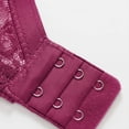 thumbnail image 5 of Noric Women's Thin Floral Lace Underwire Bra Adjustable Straps Lift stay-Sag Side Support Comfort Shaping Bustier, 5 of 8