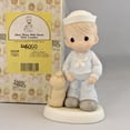 thumbnail image 3 of Precious Moments Figurine: 526568 Bless Those Who Serve Their Country (5.5") Navy, 3 of 3