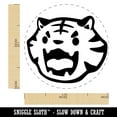 thumbnail image 2 of Cute and Fierce Tiger Head Self-Inking Rubber Stamp Ink Stamper - Black Ink - Medium 1 Inch, 2 of 7