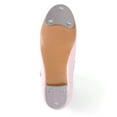 thumbnail image 6 of Dynadans Velcro Easy Strap Patent Girls' Tap Shoes (Toddler/Little Kid/Big Kid), Pink, 6 of 7