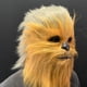 thumbnail image 2 of Casco de látex con máscara de Chewbacca para cosplay de Halloween para adultos, 2 of 3