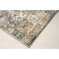 thumbnail image 6 of La Dole Rugs Persian Oriental Design Traditional Floral Runner Rug - Premium Durable Carpet for Living Room, Entrance, and Hallway - Beige and Blue, 3x5 (2'7" x 4'11", 80cm x 150cm), 6 of 7