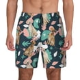 thumbnail image 2 of Picia Labrador Retriever Dog pattern Mens Swim Trunks with Compression Liner Stretch Beach Shorts Quick Dry with Zipper Pockets No-Chafing Board Shorts-3X-Large, 2 of 9
