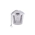 thumbnail image 1 of Stainless Steel Mesh Seasoning Ball Tea Strainer with Lid and Extended Chain, 1 of 9