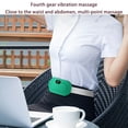thumbnail image 4 of Meitianfacai Heating Pads Rechargeable Digital Warming Belt Intelligent Constant Temperature And Quick Heat Lumbar Protection Belt, Green, 4 of 9