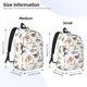 thumbnail image 2 of Fotbe Snake Mochila de Lona con Estampado, Mochila Duradera, Mochila Versátil de Alta Calidad, Mochila Compacta Vintage-Medium, 2 of 5