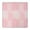 Pink Floral and, variant on Pink Floral and Petal Pattern Square Fitted Tablecloth with Elastic Edge,Square Table Cover,Washable Elastic Table Cover for Home Kitchen Party Decor 34"x34"