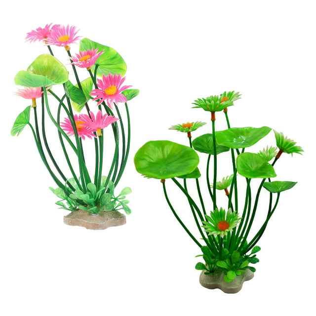 OULII 2pcs Water Grass For Fish Tank Layout Lightweight And Safe Aquarium Decorations For Tanks