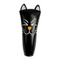 thumbnail image 3 of Golf Head Covers Equipment Mallet Putter Cat Pattern PU Leather Accessories Golf Straight Black, 3 of 8