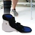 thumbnail image 4 of Walking Boot,Breathable Comfortable Ankle Splint Free Adjustment Foot Drop Support Brace Injury Ankle Support Brace Fracture Boot, 4 of 7