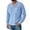 T-Blue, variant on T Shirts For Man Crew Neck Short Sleeve Tee With Stylish Letter Print Fit Top Simple Clothing Khaki S