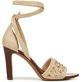 thumbnail image 2 of Franco Sarto Women's Eleanor Ankle Strap High Heel Sandal Natural 9.5M, 2 of 5