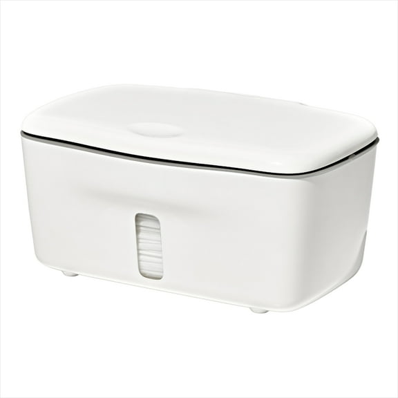 OXO Tot PerfectPull Baby Wipes Dispenser, Baby Wipes Holder and Nursery Essential, Gray