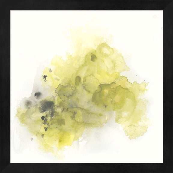 Citron Cloud III by June Erica Vess, Framed Wall Art, 13.25W x 13.25H