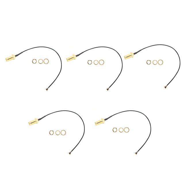 Adapter Antenna Long Service Life Brass Material Fine Workmanship Radio Antenna Stable Characteristics Durable for Home Router PC Office