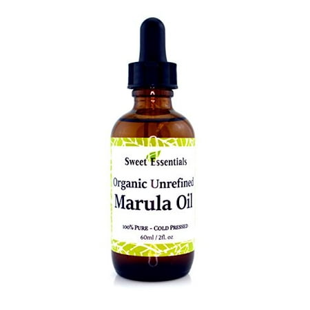 Organic Unrefined Marula Oil | 2oz Glass Bottle | Imported From South Africa | 100% Pure | Cold Pressed | Extra Virgin | For Hair, Skin & Nails | Non-GMO | Fair (Best Oil For Fair Skin)