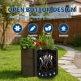 thumbnail image 4 of Wood Raised Garden Bed with Open Bottom, Deep Root Growth, Rust-Proof Reinforced Frame & Easy Assembly, 4 of 6