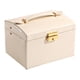 thumbnail image 1 of Ficarrico Women's Jewelry Box, Medium Sized Jewelry Storage Box. Portable Travel Jewelry case for Earrings Bracelets Rings, 1 of 5