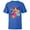 Royal, variant on Princess Jasmine Aurora and Tiana Strong at Heart - Short Sleeve T-Shirt for Kids - Customized-Navy