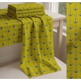 thumbnail image 6 of Soimoi Yellow Cotton Voile Fabric Anchor Hook Nautical Print Fabric by the Yard 42 Inch Wide, 6 of 7