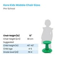 thumbnail image 5 of Kore Design™ Pre-School Wobble Chair 12", Purple, 5 of 8