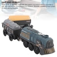 thumbnail image 6 of M Buder Battery Operated Train Simple To Operate Simulation Electric Steam Locomotive Cargo Train Set Toy for Boys Girls Blue (18.00 x 12.00 x 3.00 inches / 45.72 x 30.48 x 7.62 cm), 6 of 9