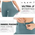 thumbnail image 4 of High Waisted Leggings for Women Workout Leggings with Inner Pocket Yoga Pants for Women, 4 of 11