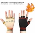 thumbnail image 2 of Chargenyang Gants de Compression pour Arthrite Gants Sans Doigts Magnétiques Thérapeutique Anti-Arthrite, 2 of 7