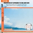 thumbnail image 2 of VEVOR Volleyball and Badminton Set, Outdoor Portable Badminton Net, Adjustable Height Steel Poles, Professional Combo Set, 2 of 9