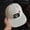 White, variant on 2026 Summer New American Retro A-Letter Polka Dot Embroidered Flat-Brim Quick-Dry Baseball Cap for Women Outdoor Sunshade Street Duckbill Cap