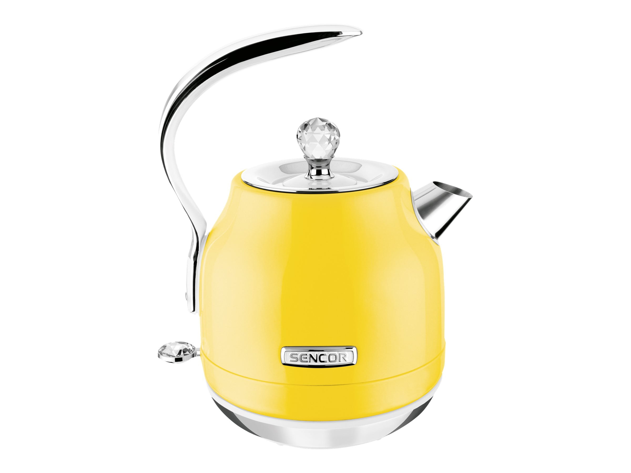 Sencor SWK48RS Crystal Electric Kettle with Power Cord Base