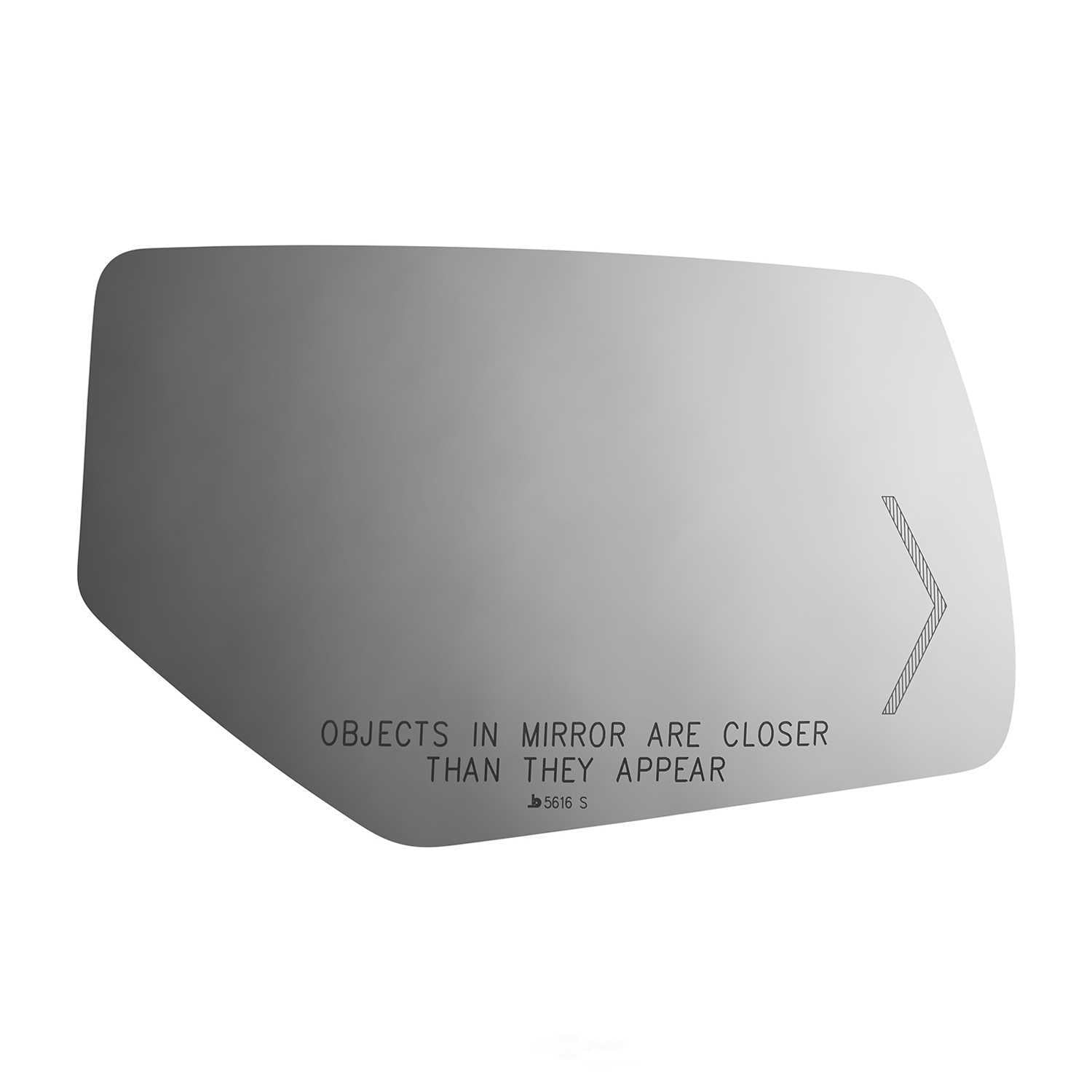 Burco Side View Mirror Replacement Glass - Clear Glass - 5616S