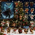 thumbnail image 1 of Fwttom 2025 Christmas Advent Calendar Backpack Keychain Acrylic Ornament, 1 of 8