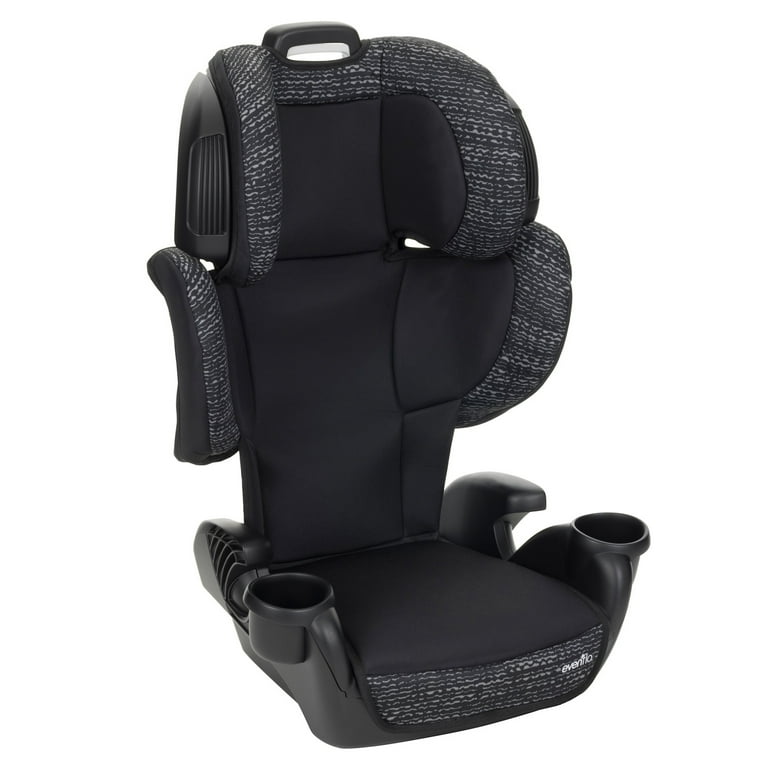 【toomuchtax】HEAVENLY BABY-T (BLACK) Evenflo GoTime LX Booster Car Seat for Toddlers, Forward