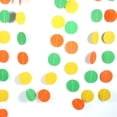 thumbnail image 1 of Noref 4M Colorful Round Hanging Paper Circle Garland String Chain Home Wedding Party Decoration New ,Paper Garland, Paper Circle Garland, 1 of 5
