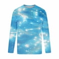 thumbnail image 4 of Rvwovn Men's Moisture Wicking Abstract Paint Long Sleeve Top, Breathable Workout Gym Running Raglan Shirt, 4 of 5