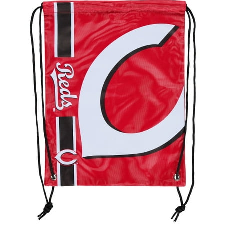 Logo Drawstring Backpack - Cincinnati Reds Big Logo Drawstring Backpack - No Size