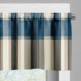 thumbnail image 3 of Ambesonne Plaid Window Valance, Classic Timbermen Pattern Art, 42" X 18", Petrol Blue Eggshell, 3 of 5