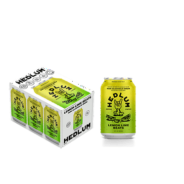 Lemon Lime Beats 6-pack (Non-Alcoholic Beer)