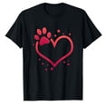 thumbnail image 1 of AALJY Pink Paw Print Heart Cute Dog Cat Love Valentines, 1 of 5